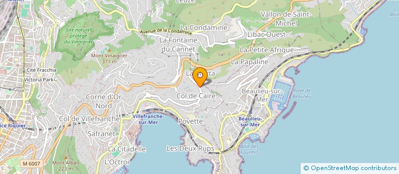 localisation de l'entreprise MONSIEUR NORA NACER à VILLEFRANCHE-SUR-MER