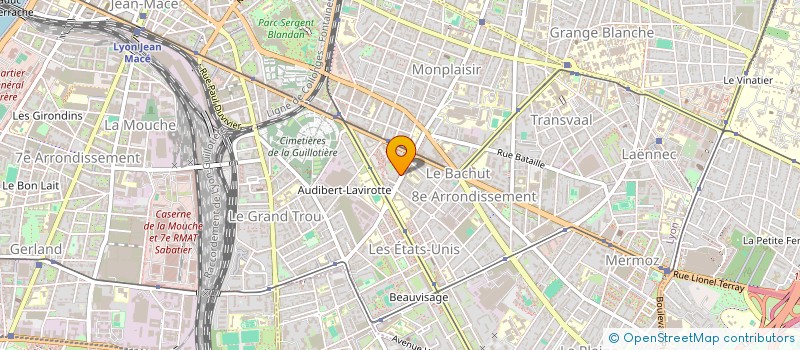 localisation de l'entreprise MONSIEUR NORADDINE MAHBOUB  LYON