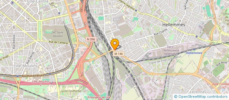 localisation de l'entreprise MONSIEUR NORADIN BOUCHLAGHEM à LILLE