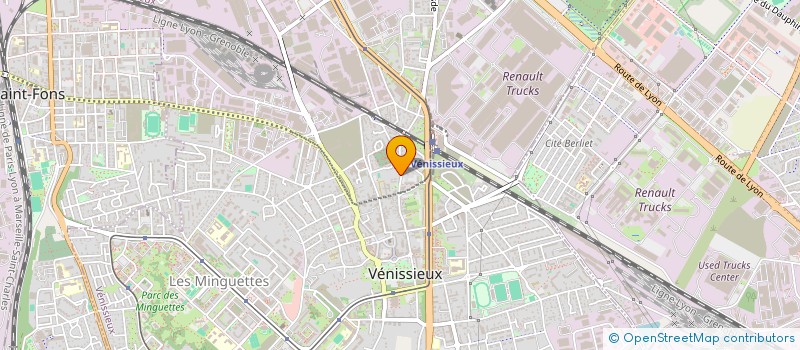 localisation de l'entreprise MONSIEUR NORAIR GUEVORGUIAN  VENISSIEUX