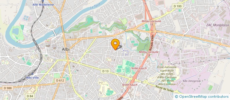 localisation de l'entreprise MONSIEUR NORAIR SARGSYAN à ALBI