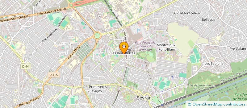 localisation de l'entreprise MONSIEUR NORAK CHAP à SEVRAN