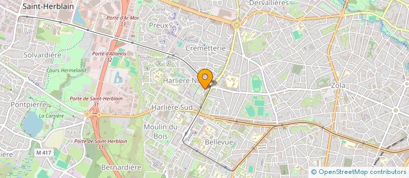 localisation de l'entreprise MONSIEUR NORALDAIM OMAR MOHAMAD  SAINT-HERBLAIN