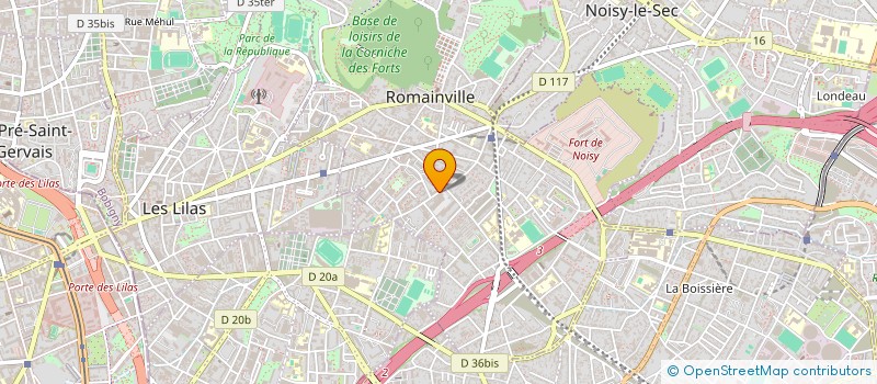 localisation de l'entreprise MONSIEUR NORAN EL AMOURI à ROMAINVILLE