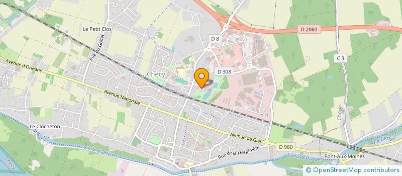 localisation de l'entreprise MONSIEUR NORANE TMIMI  CHECY