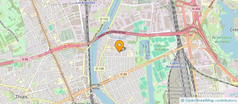 localisation de l'entreprise MONSIEUR NORAYR ADAMYAN  CHOISY-LE-ROI