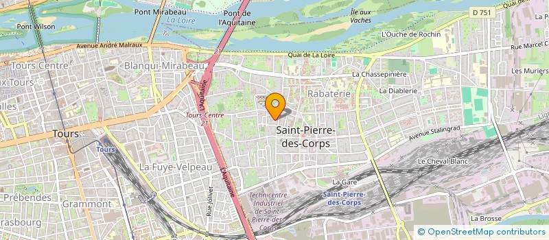 localisation de l'entreprise MONSIEUR NORAYR MEKHAKYAN  SAINT-PIERRE-DES-CORPS