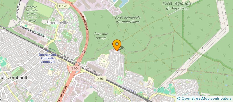 localisation de l'entreprise MONSIEUR NORBERT ANQUETIL  ROISSY-EN-BRIE