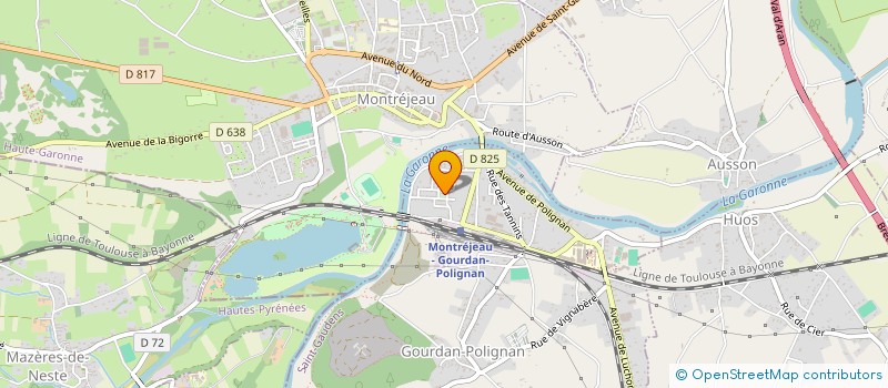 localisation de l'entreprise MONSIEUR NORBERT ANTIPHON  GOURDAN-POLIGNAN