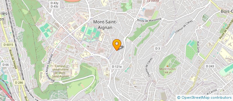 localisation de l'entreprise MONSIEUR NORBERT ATTIGON à MONT-SAINT-AIGNAN