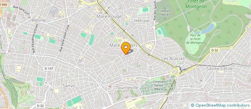 localisation de l'entreprise MONSIEUR NORBERT BASILLE à LE HAVRE