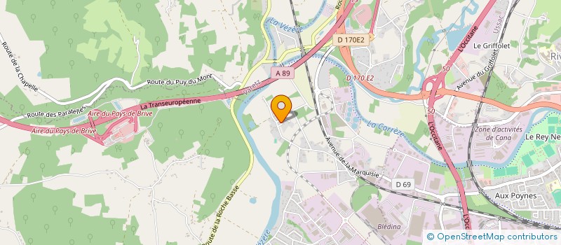 localisation de l'entreprise MONSIEUR NORBERT BEAUSSONIE  SAINT-PANTALEON-DE-LARCHE