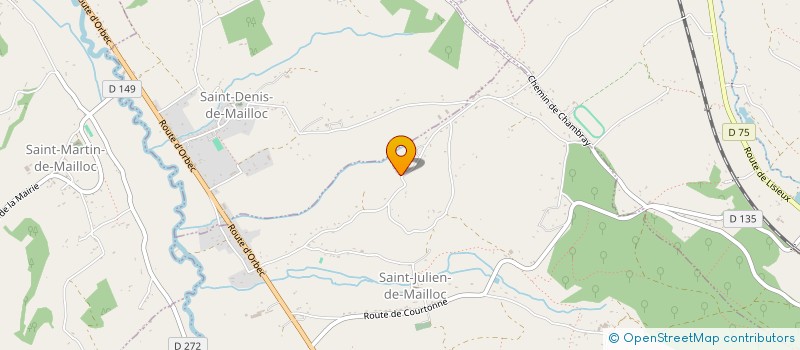 localisation de l'entreprise MONSIEUR NORBERT BLARD  VALORBIQUET