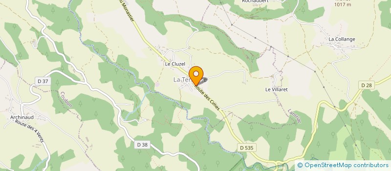 localisation de l'entreprise MONSIEUR NORBERT BOUDON à ARSAC-EN-VELAY