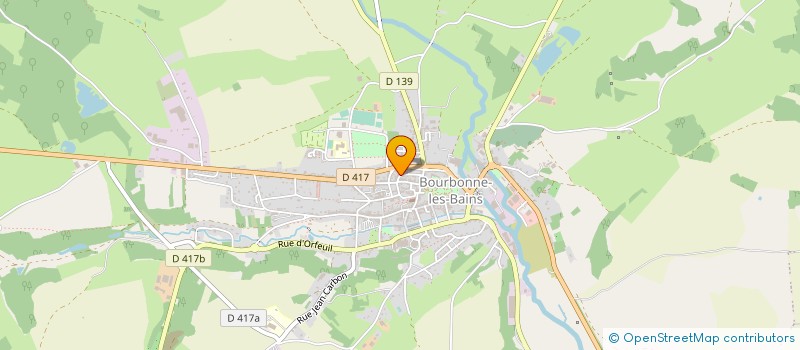 localisation de l'entreprise MONSIEUR NORBERT BOUSIGUE à BOURBONNE-LES-BAINS