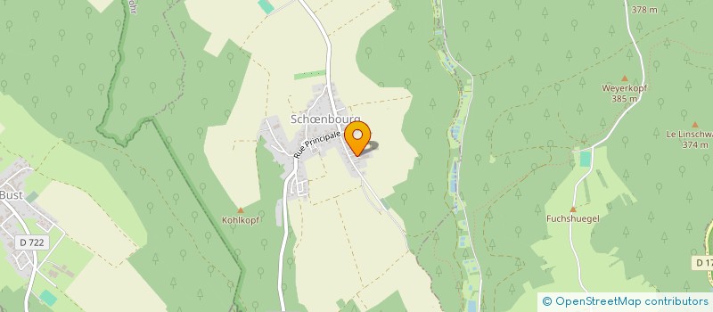 localisation de l'entreprise MONSIEUR NORBERT BRUCKER  SCHNBOURG