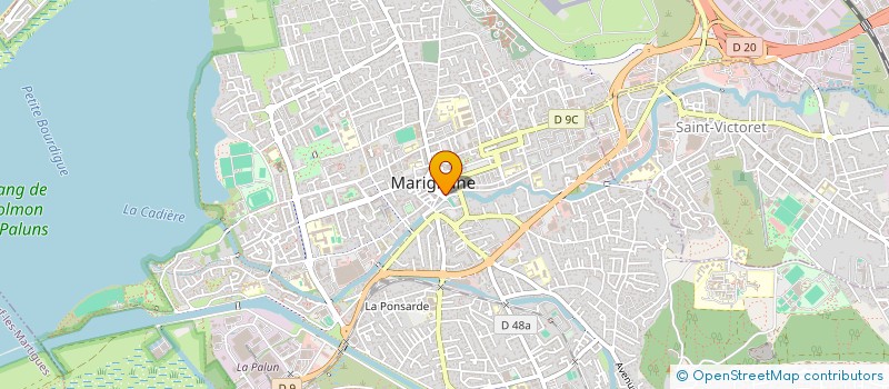 localisation de l'entreprise MONSIEUR NORBERT BRUNO  MARIGNANE