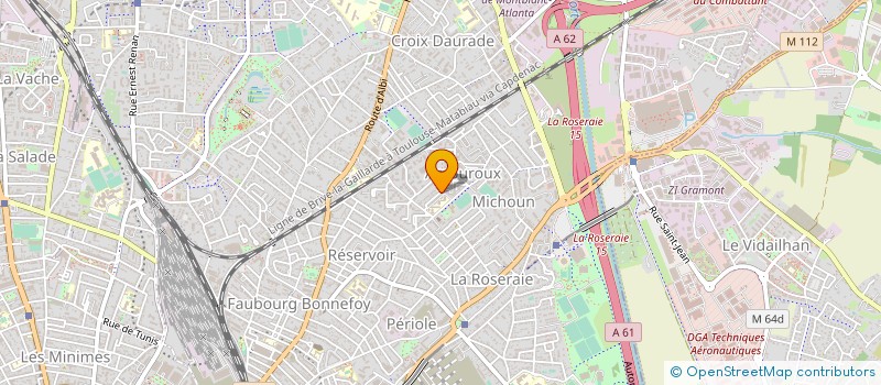 localisation de l'entreprise MONSIEUR NORBERT CAPDEVILLE à TOULOUSE
