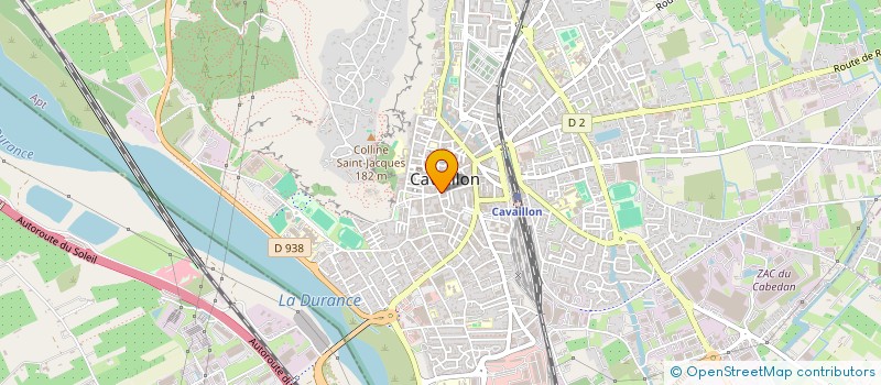 localisation de l'entreprise MONSIEUR NORBERT CHAPEL  CAVAILLON