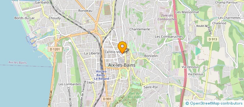 localisation de l'entreprise MONSIEUR NORBERT CIRPACI à AIX-LES-BAINS