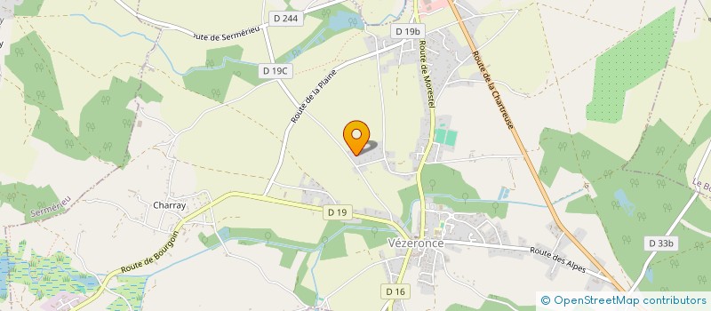 localisation de l'entreprise MONSIEUR NORBERT COHENDY  VEZERONCE-CURTIN