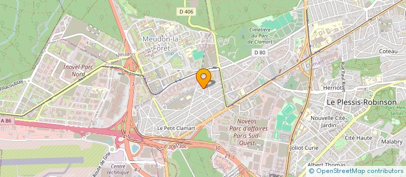 localisation de l'entreprise MONSIEUR NORBERT COLMANT à CLAMART