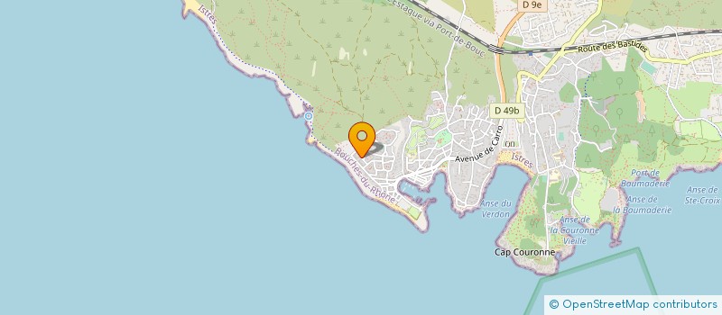 localisation de l'entreprise MONSIEUR NORBERT COULOUBRIER à MARTIGUES