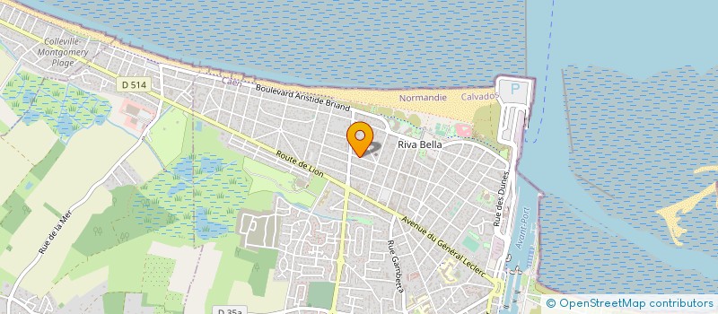 localisation de l'entreprise MONSIEUR NORBERT COUTURE  OUISTREHAM