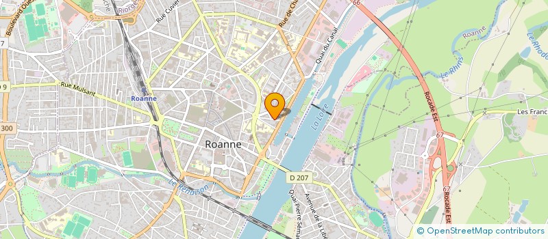 localisation de l'entreprise MONSIEUR NORBERT DADOLE  ROANNE