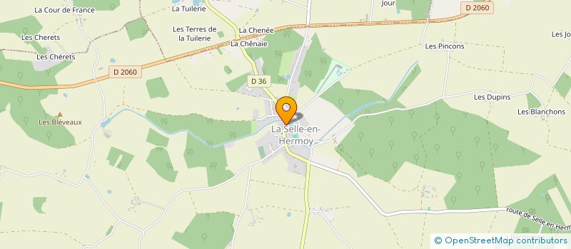 localisation de l'entreprise MONSIEUR NORBERT DAEMS à LA SELLE-EN-HERMOY