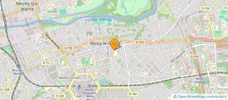 localisation de l'entreprise MONSIEUR NORBERT DAMIAO DE SOUSA CHAVES à NOISY-LE-GRAND