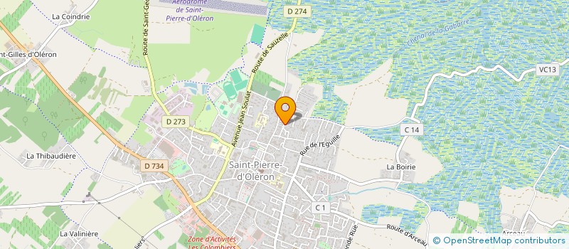 localisation de l'entreprise MONSIEUR NORBERT DUBOURG  SAINT-PIERRE-D'OLERON