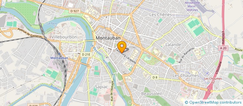 localisation de l'entreprise MONSIEUR NORBERT FERAL à MONTAUBAN