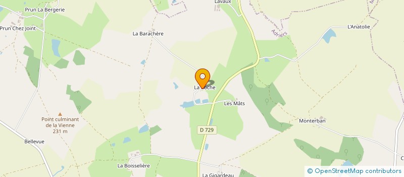 localisation de l'entreprise MONSIEUR NORBERT GARESTIER à MOUTERRE-SUR-BLOURDE