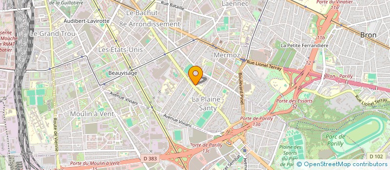 localisation de l'entreprise MONSIEUR NORBERT GAVA  LYON