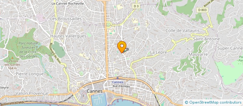 localisation de l'entreprise MONSIEUR NORBERT GEORGE à CANNES