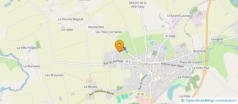 localisation de l'entreprise MONSIEUR NORBERT GIRES à MAURON