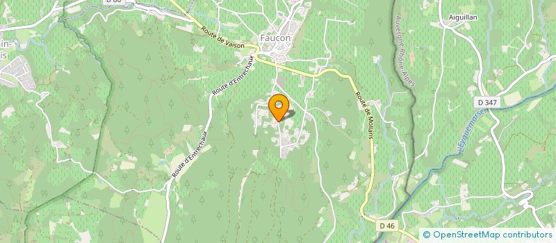 localisation de l'entreprise MONSIEUR NORBERT GONNY  FAUCON