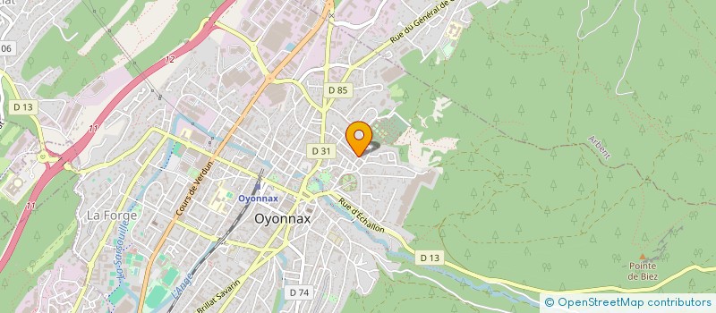 localisation de l'entreprise MONSIEUR NORBERT GRIMAND à OYONNAX