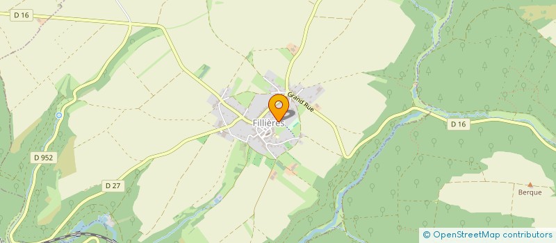 localisation de l'entreprise MONSIEUR NORBERT HOTTIER  FILLIERES