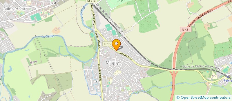 localisation de l'entreprise MONSIEUR NORBERT JOLY à METZ