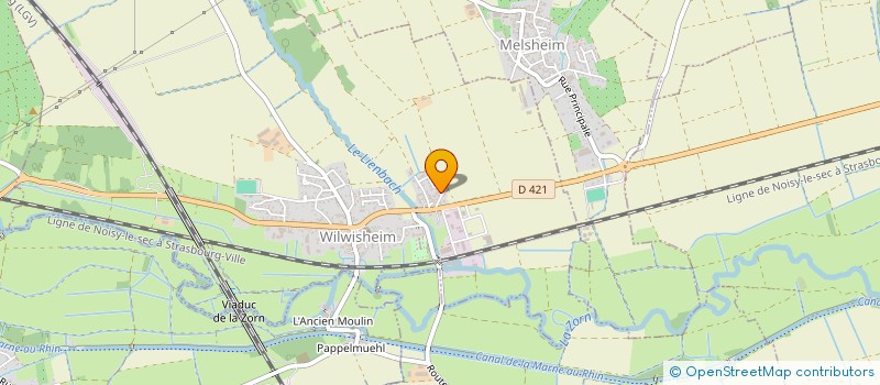 localisation de l'entreprise MONSIEUR NORBERT JURK  GOUGENHEIM