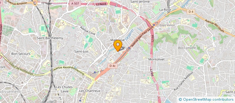 localisation de l'entreprise MONSIEUR NORBERT KALANYOS à MARSEILLE