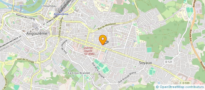 localisation de l'entreprise MONSIEUR NORBERT KARY à ANGOULEME