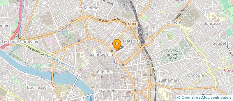 localisation de l'entreprise MONSIEUR NORBERT KUEHN  TOULOUSE