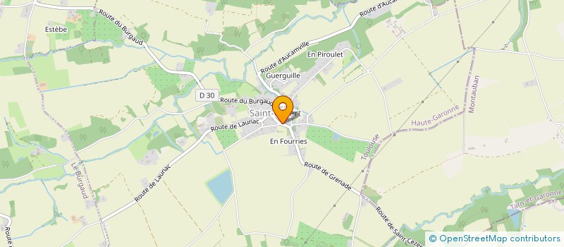 localisation de l'entreprise MONSIEUR NORBERT LE NORMAND  SAINT-CEZERT