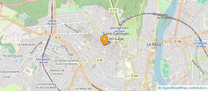 localisation de l'entreprise MONSIEUR NORBERT LEFEBVRE à SAINT-GERMAIN-EN-LAYE