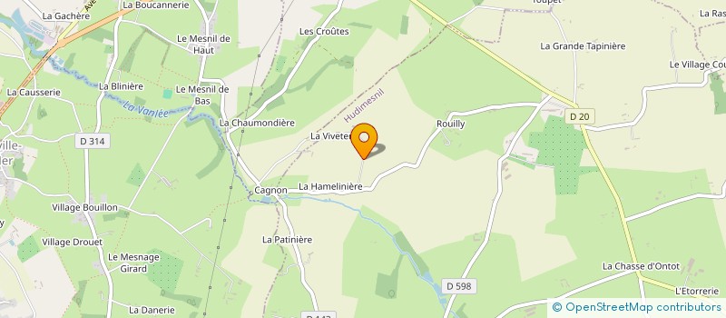 localisation de l'entreprise MONSIEUR NORBERT LENGRONNE à HUDIMESNIL