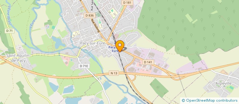 localisation de l'entreprise MONSIEUR NORBERT LEPETIT  PACY-SUR-EURE