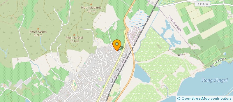 localisation de l'entreprise MONSIEUR NORBERT LOUBET à FRONTIGNAN